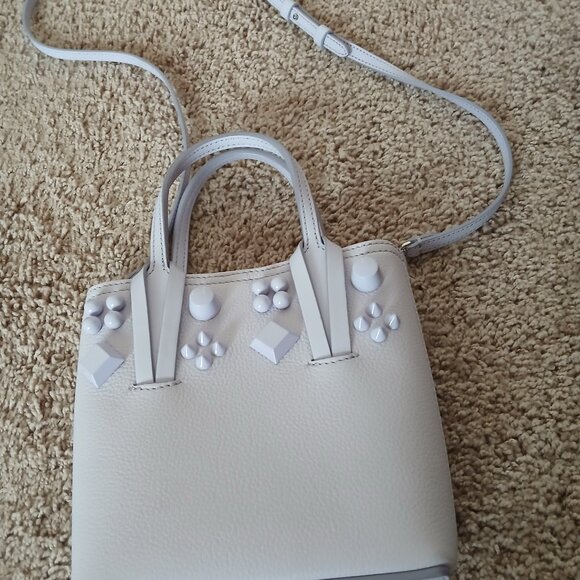 CHRISTIAN LOUBOUTIN Spike Studded Mini Lilac - Picture 2 of 5